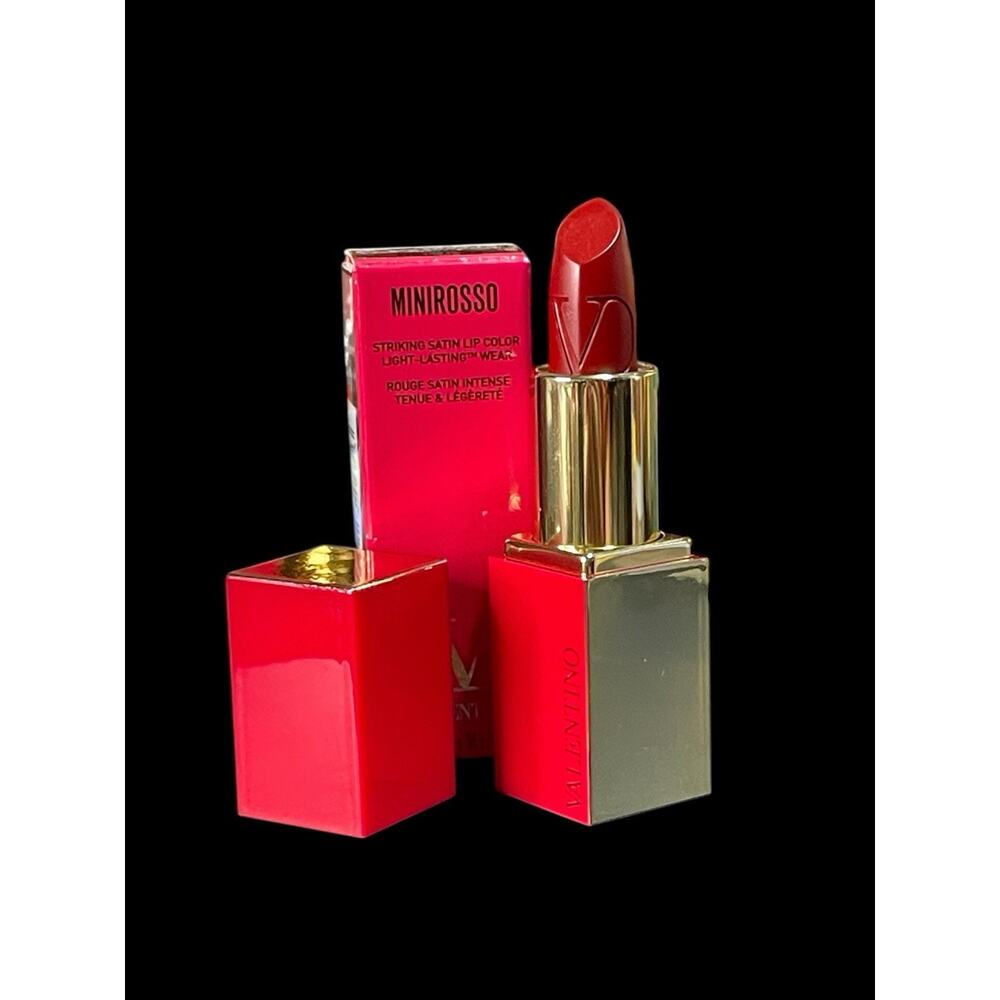 Valentino Monitors Satin Lipstick 217A New In Box Travel Size